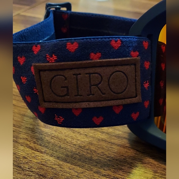 GIRO Dylan Anti-fog ski goggles Amber Scarlet/yellow lens. Brand new, never used - Picture 3 of 16